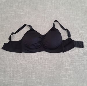 Motherhood Maternity seamless XL nursing bra black